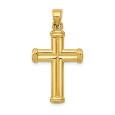 Mi Bautizo Cross Pendant Solid 14k White Gold Religious Baptism Charm Design Genuine 20 x 11 mm Mi Bautizo Cross Pendant Solid 14k White Gold Religious Baptism Charm Design Genuine 20 x 11 mm